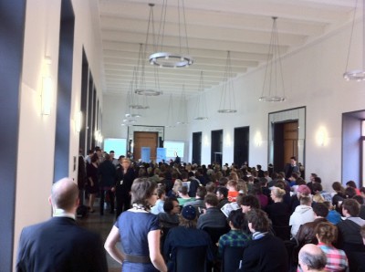 2012 ZD Magdeburg Finalraum Ein voll besetztes Magdeburger Rathaus zum Finale der ZEIT DEBATTE