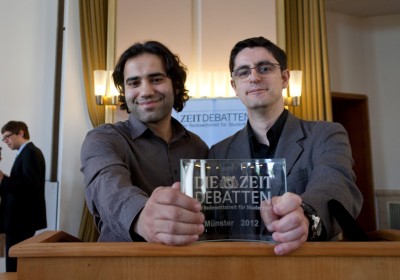     Michael Saliba und Igor Gilitschenski aus Stuttgart (Foto: M. Adams)