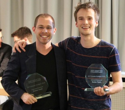 Süddeutsche Meister Konrad Gütschow und Nikos Bosse (c) Florian Umscheid